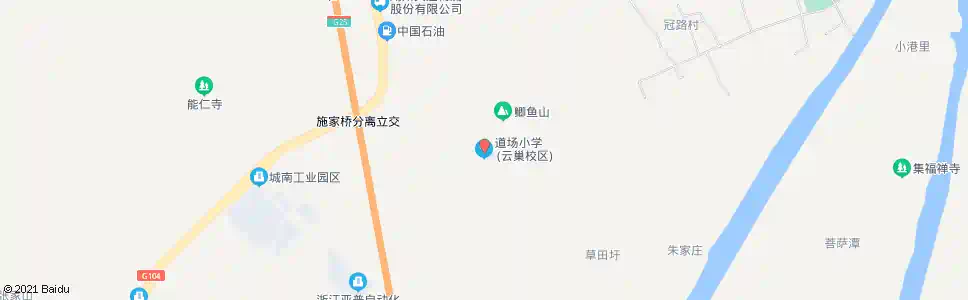 湖州道场小学_公交站地图_湖州公交_妙搜公交查询2024