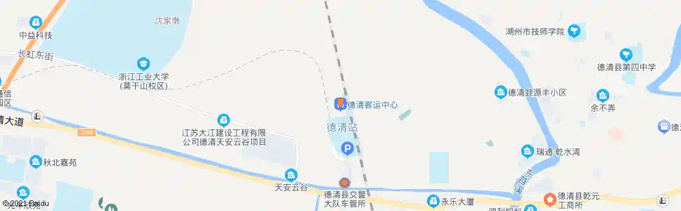 湖州德清汽车总站_公交站地图_湖州公交_妙搜公交查询2024