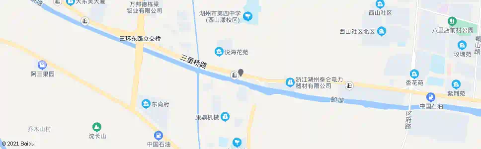 湖州八里店新桥_公交站地图_湖州公交_妙搜公交查询2024