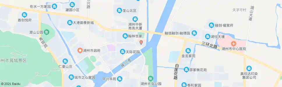 湖州气象局(白雀塘桥)_公交站地图_湖州公交_妙搜公交查询2024