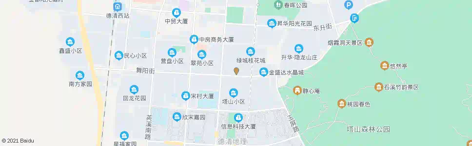 湖州桂花城南门_公交站地图_湖州公交_妙搜公交查询2024