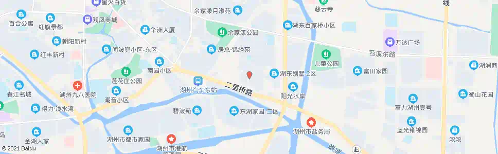 湖州东湖家园_公交站地图_湖州公交_妙搜公交查询2024