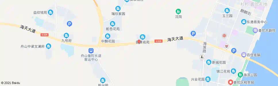 舟山应家湾_公交站地图_舟山公交_妙搜公交查询2024