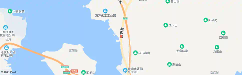 舟山泰莱公司_公交站地图_舟山公交_妙搜公交查询2024