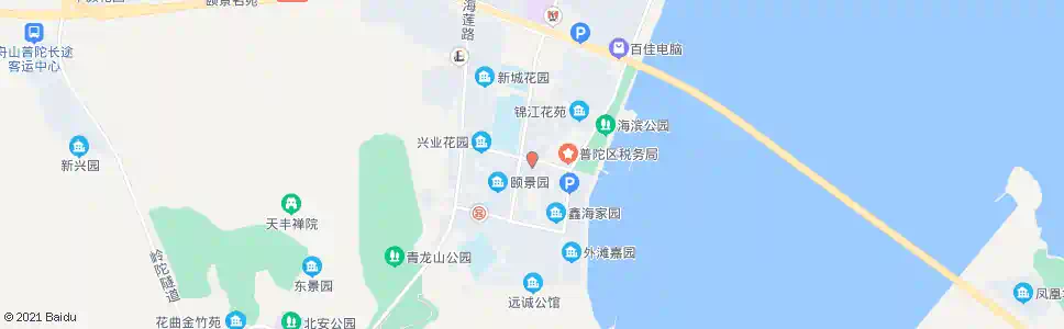 舟山龙门公寓_公交站地图_舟山公交_妙搜公交查询2024