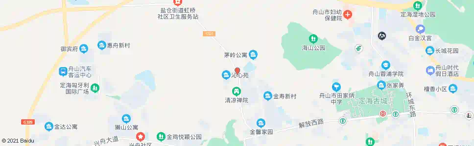 舟山福利院_公交站地图_舟山公交_妙搜公交查询2024