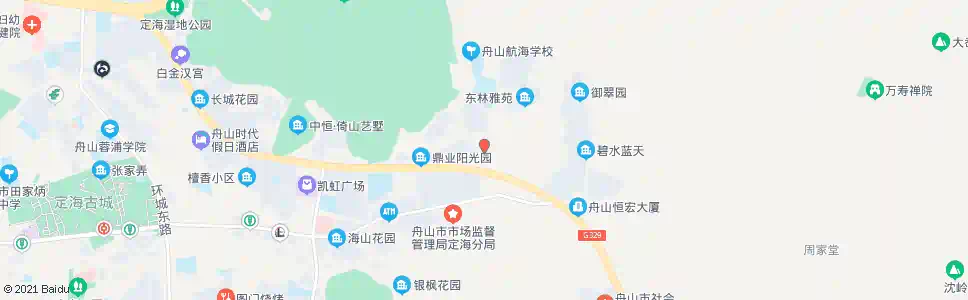 舟山洋岙社区_公交站地图_舟山公交_妙搜公交查询2024