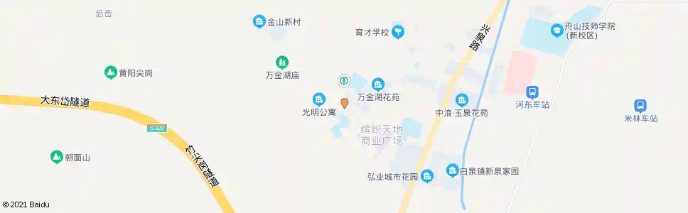 舟山白泉车站_公交站地图_舟山公交_妙搜公交查询2024