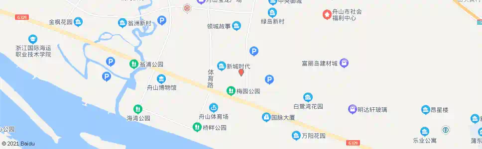 舟山荷塘月色_公交站地图_舟山公交_妙搜公交查询2024