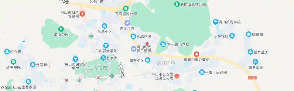 舟山紫竹公寓_公交站地图_舟山公交_妙搜公交查询2024