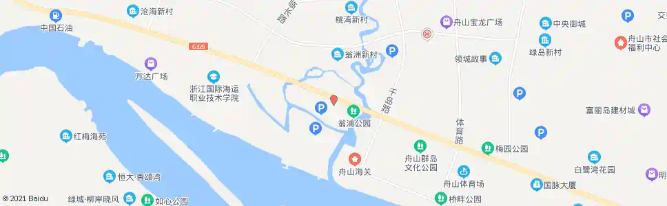 舟山新城公交总站_公交站地图_舟山公交_妙搜公交查询2024