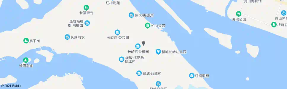 舟山香樟街_公交站地图_舟山公交_妙搜公交查询2024