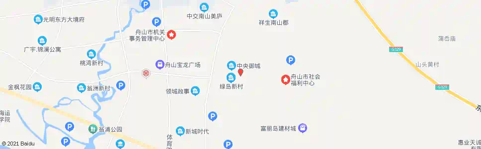 舟山绿岛新村_公交站地图_舟山公交_妙搜公交查询2024