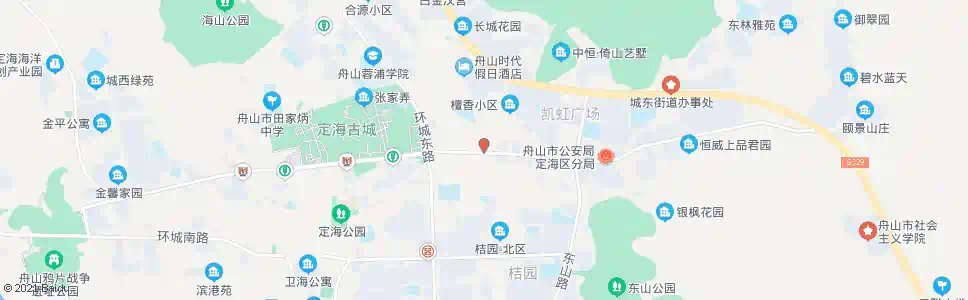 舟山东门车站_公交站地图_舟山公交_妙搜公交查询2024