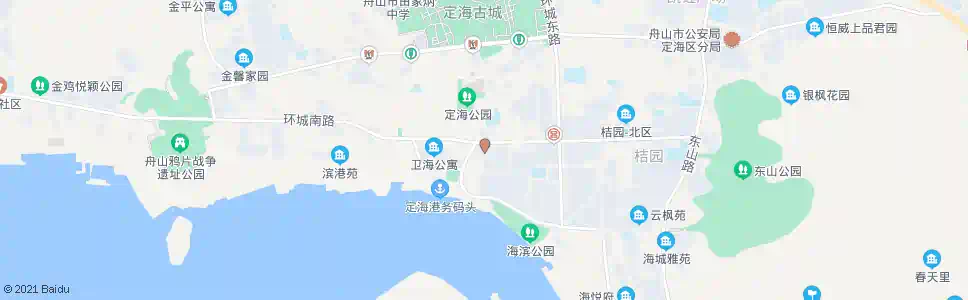 舟山露亭宾馆_公交站地图_舟山公交_妙搜公交查询2024