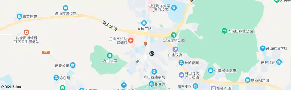 舟山新城机关幼儿园_公交站地图_舟山公交_妙搜公交查询2024