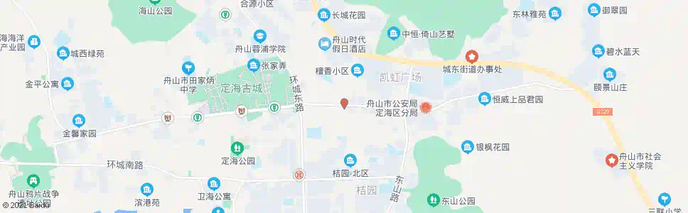 舟山东门邮政_公交站地图_舟山公交_妙搜公交查询2024